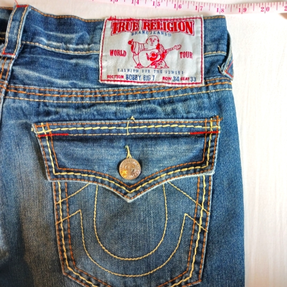 True Religion Blue Jeans